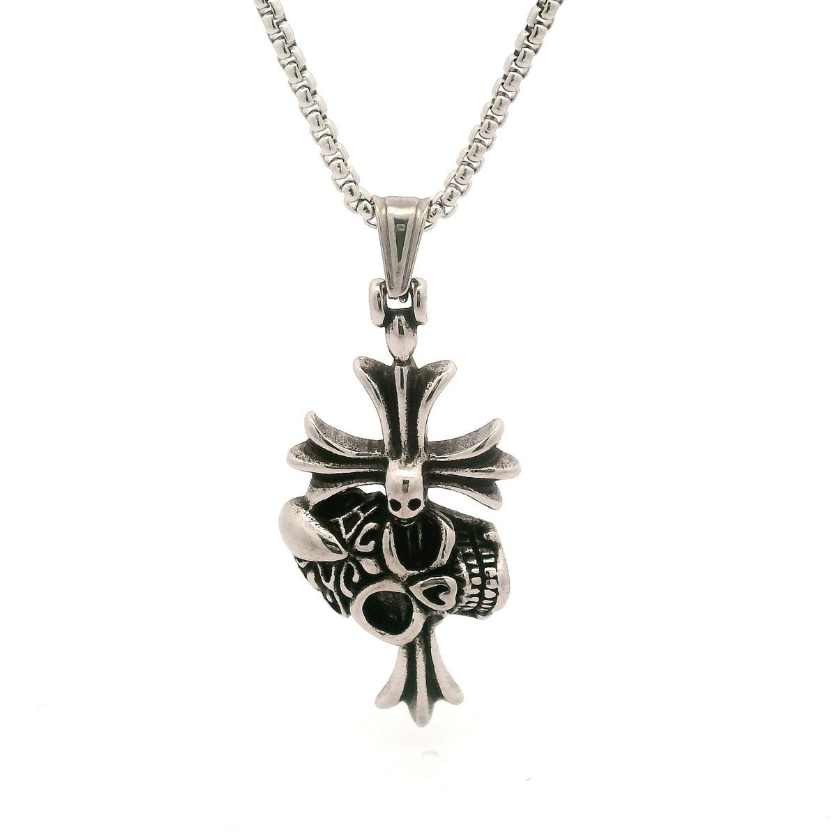 Skull Cross Necklace